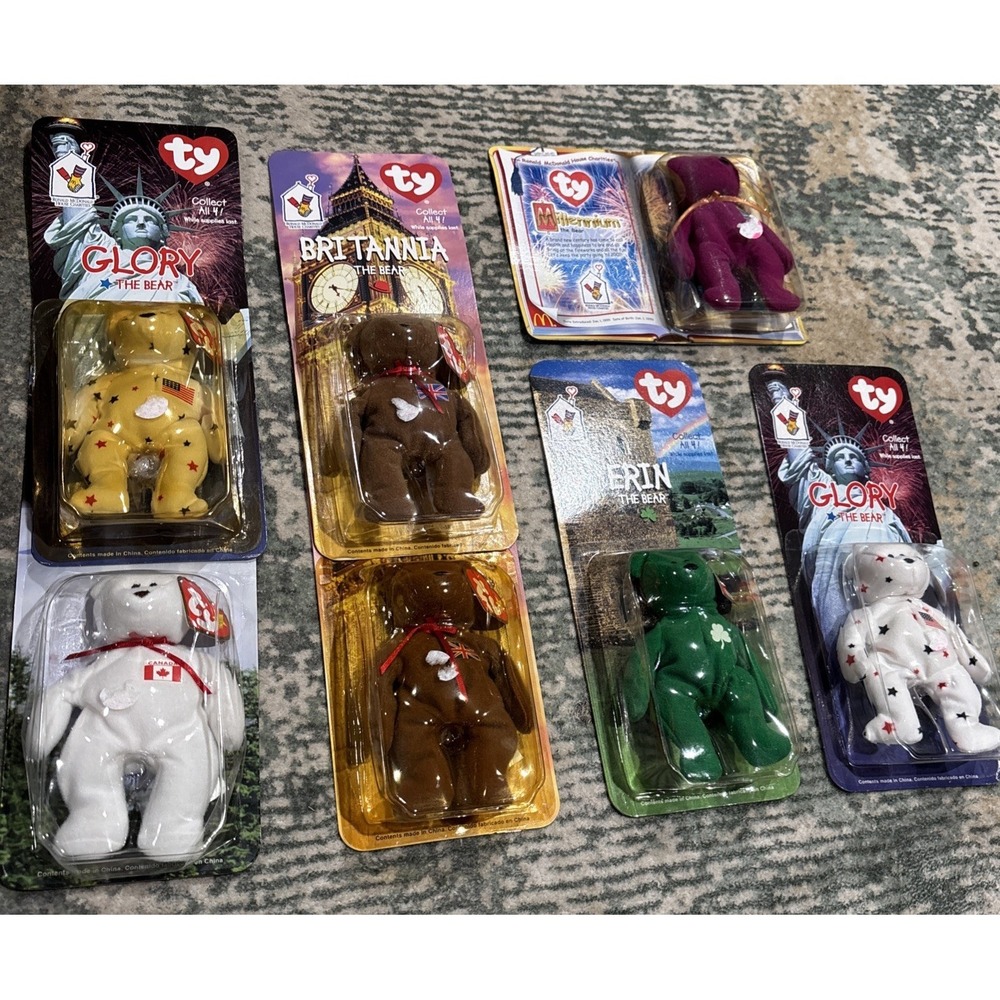 90s‎ Beanie Baby Collection -set Of seven
